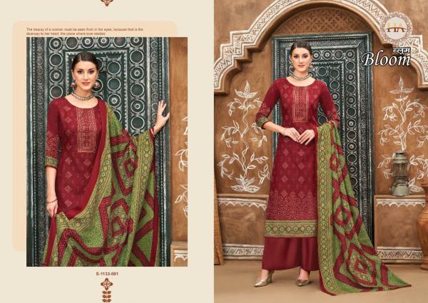 Harshit Bloom Designer Pashmina Dress Material Collection 